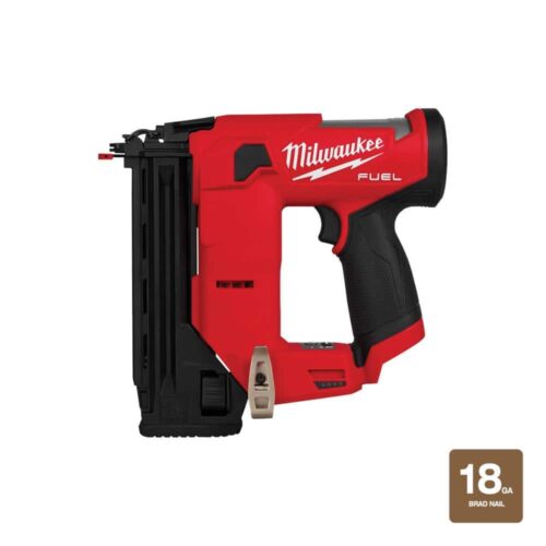 Milwaukee M12 FUEL 12-Volt Lithium-Ion Brushless Cordless 18-Gauge 1-1/2 in. Compact Brad Nailer